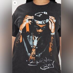 Fashion Nova Charcoal Graphic Tee